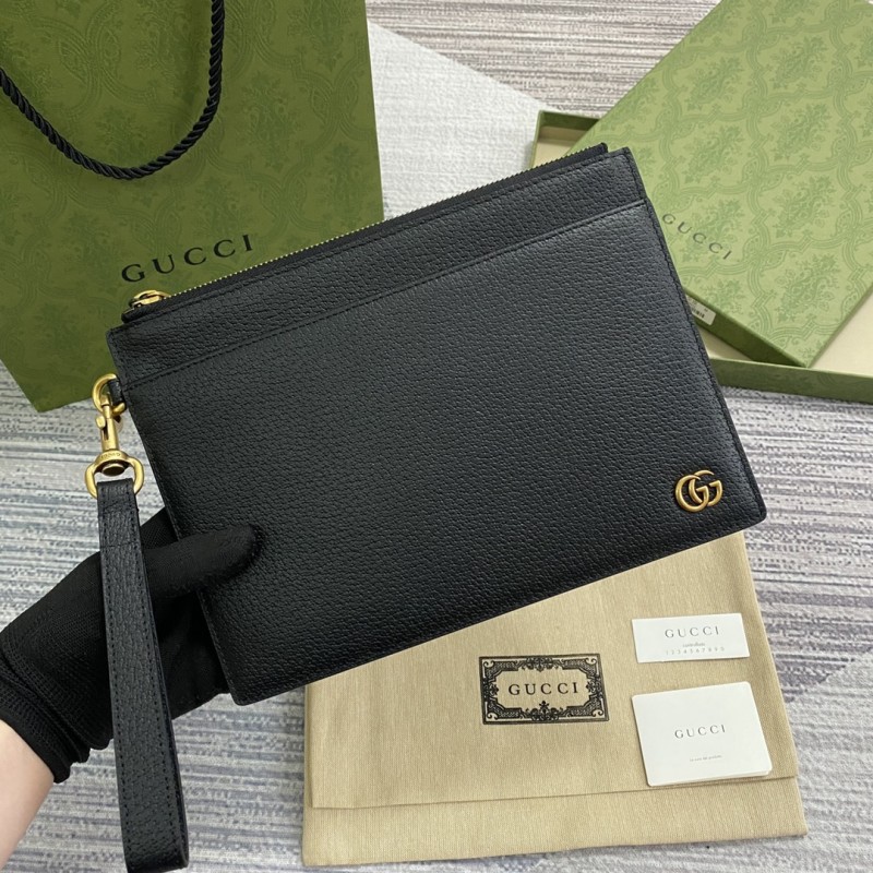 Gucci 7 Star 658562 Replica GG Marmont pouch black bag
